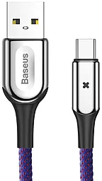Кабель Baseus X-Type Light USB-A - Type-C 15w 3a 1м cable Purple (CATXD-A05) - мініатюра 2 Кабель Baseus X-Type Light USB-A - Type-C 15w 3a 1м cable Purple (CATXD-A05) - мініатюра 2