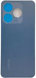 Задняя крышка корпуса Realme C63 Leather Blue - фото Задняя крышка корпуса Realme C63 Leather Blue