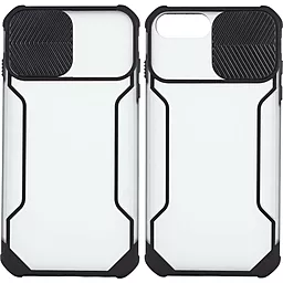 Чехол Epik Camshield matte Ease TPU со шторкой для Apple iPhone 6, iPhone 6s plus, iPhone 7 plus, iPhone 8 plus (5.5") Черный