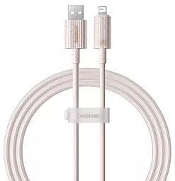 Кабель Baseus Habitat Series USB-A - Lightning 12w 2.4a 1м cable Pink (P10360200421-00)
