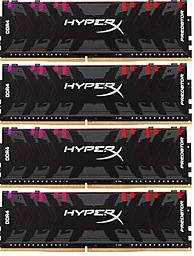 Оперативна пам'ять Kingston HyperX Predator DDR4 4x32GB 3600 MHz (HX436C18PB3AK4/128)