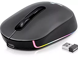 Компьютерная мышка REAL-EL RM-470 Wireless Dark Gray (EL123200049) - фото Компьютерная мышка REAL-EL RM-470 Wireless Dark Gray (EL123200049)