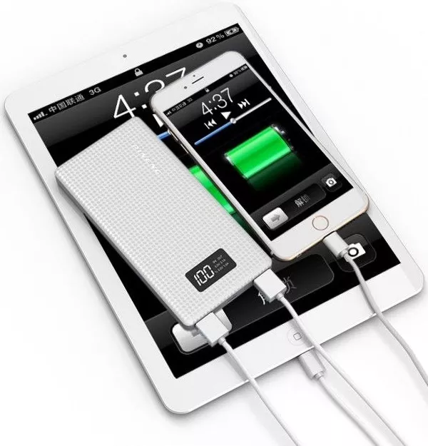 Повербанк Pineng PN-963W 10000mAh White - фото 3