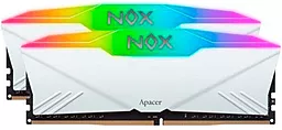 Оперативна пам'ять Apacer 16 GB (2х8GB) DDR4 3200 MHz NOX RGB White (AH4U16G32C28YNWAA-2)