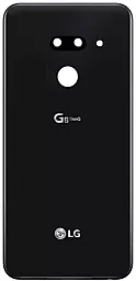 Задня кришка корпусу LG G8 G820 зі склом на 2 камери New Aurora Black - фото Задня кришка корпусу LG G8 G820 зі склом на 2 камери New Aurora Black