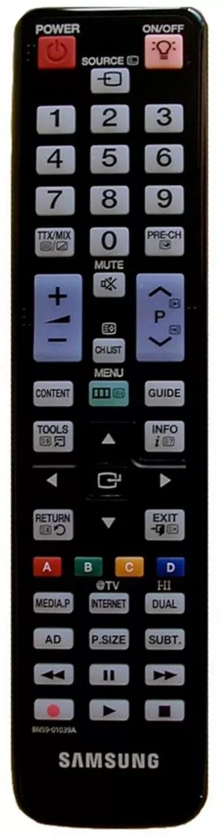 Пульт для телевизора Samsung UE32C6000RW (479899) - фото 1