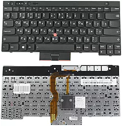 Клавіатура для ноутбуку Lenovo Thinkpad T430, T430i, T430S, T530, T530I, X230, X230i, X230S Original Black