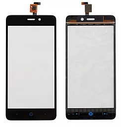 Сенсор (тачскрин) ZTE Blade X3 A452 Black - фото Сенсор (тачскрин) ZTE Blade X3 A452 Black