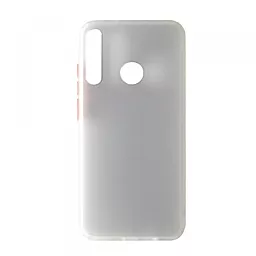 Чехол 1TOUCH Gingle Matte Huawei Y7p 2020 White/Red