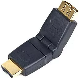 Видео переходник (адаптер) A-HDMI-FFL2 HDMI, поворотный Gembird - фото Видео переходник (адаптер) A-HDMI-FFL2 HDMI, поворотный Gembird