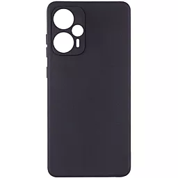 Чохол Silicone Case Candy Full Camera для Xiaomi Poco F5 / Note 12 Turbo Black