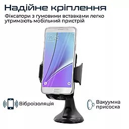 Тримач Promate Mount Black - мініатюра 2