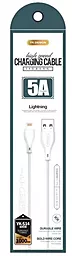 Кабель USB YK S14i Lightning Cable White