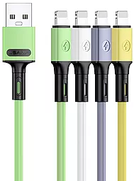 Кабель Usams U52 Remarkable USB-A - Lightning 10w 1м cable Purple - фото Кабель Usams U52 Remarkable USB-A - Lightning 10w 1м cable Purple