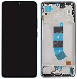 Дисплей Xiaomi Redmi Note 13 4G с тачскрином и рамкой, (TFT, без функции отпечатка пальца), Ice Blue