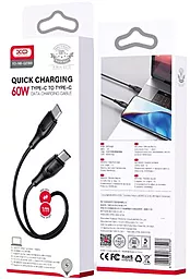 Кабель XO NB-Q239B USB Type-C - Type-C 60w 3a 1м PD cable Black - миниатюра 5 Кабель XO NB-Q239B USB Type-C - Type-C 60w 3a 1м PD cable Black - миниатюра 5