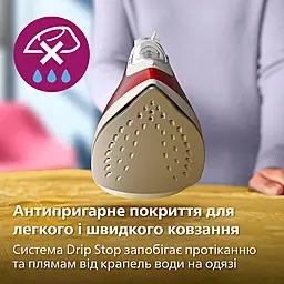 Праска з парою Philips 2000 Series DST2010/40 - мініатюра 5 Праска з парою Philips 2000 Series DST2010/40 - мініатюра 5