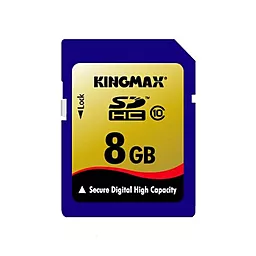 Карта памяти Kingmax SDHC 8GB Class 10 (KM08GSDHC10)