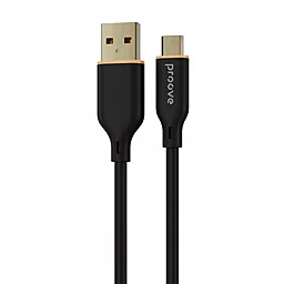 Кабель USB Proove Jelly Silicone 12w USB Type-C cable Black (CCJS20001201)