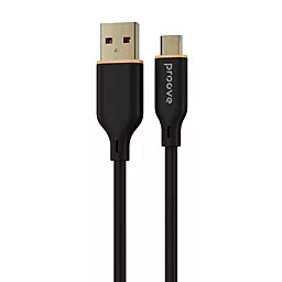 Кабель Proove Jelly Silicone USB-A - Type-C 12w 2.4a 1м cable Black (CCJS20001201) - фото Кабель Proove Jelly Silicone USB-A - Type-C 12w 2.4a 1м cable Black (CCJS20001201)