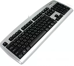 Клавиатура A4Tech KBS-720 USB Silver/Black - фото Клавиатура A4Tech KBS-720 USB Silver/Black