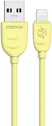 Кабель Joyroom S116 Young USB-A - Lightning 12w 2.4a 1м cable Yellow - фото Кабель Joyroom S116 Young USB-A - Lightning 12w 2.4a 1м cable Yellow