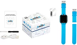 Смарт-часы AmiGo GO007 Flexi GPS Blue - миниатюра 7 Смарт-часы AmiGo GO007 Flexi GPS Blue - миниатюра 7