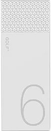 Повербанк GOLF Hive6 6000mAh White - фото Повербанк GOLF Hive6 6000mAh White