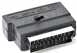 Видео переходник (адаптер) Cablexpert SCART-S-Video 3xRCA M-М Black (CCV-4415) - миниатюра 2