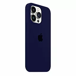 Чехол Silicone Case Full для Apple iPhone 14 Pro Max Dark Blue