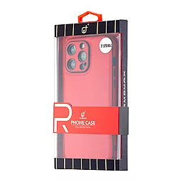 Чохол Jinduka Leather Protected Camera для Apple iPhone 15 Pro Max Red - мініатюра 3 Чохол Jinduka Leather Protected Camera для Apple iPhone 15 Pro Max Red - мініатюра 3