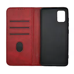 Чохол-книжка 1TOUCH Premium для Samsung A515 Galaxy A51 (Dark Red) - мініатюра 2