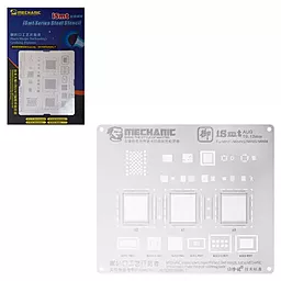 BGA трафарет (для реболлинга) Mechanic iSmt Series 14 (AUG) для Apple iPad Mini / Mini 2 Retina / Mini 3 Retina / Mini 4 - фото BGA трафарет (для реболлинга) Mechanic iSmt Series 14 (AUG) для Apple iPad Mini / Mini 2 Retina / Mini 3 Retina / Mini 4
