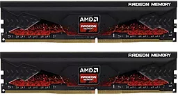 Оперативна пам'ять AMD Radeon R9 DDR4 16 GB (2x8) 4000MHz (R9S416G4006U2K)