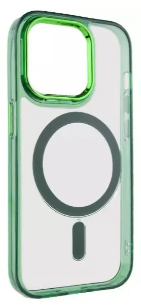 Чехол Epik Iris with MagSafe для Apple iPhone 13 Pro Green - фото 2