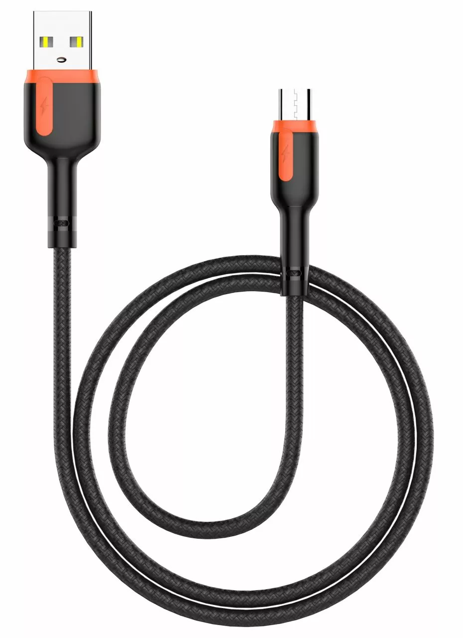 Сетевое зарядное устройство с поддержкой быстрой зарядки Powermax Fast Charger QC 3.0 18W + Alpha micro USB Cable Set White / Black - фото 3
