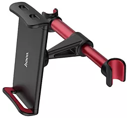 Автодержатель Hoco CA30 Easy Travel Series Backrest Holder Black / Red - миниатюра 2