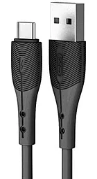 Кабель XO NB159 USB-A - Type-C 10.5w 1м cable Black - фото Кабель XO NB159 USB-A - Type-C 10.5w 1м cable Black