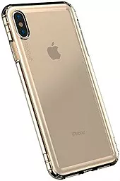 Чехол Baseus Airbag Case Apple iPhone XS Max Transparent Gold (ARAPIPH65-SF0V)