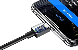 Кабель USB PD Luxe Cube 3А 2M USB Type-C - Lightning Cable Black - миниатюра 4