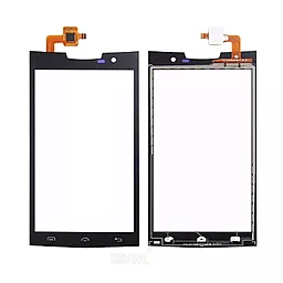Сенсор (тачскрин) DOOGEE T3 Black - фото Сенсор (тачскрин) DOOGEE T3 Black