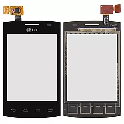 Сенсор (тачскрін) LG Optimus L1 2 E410, E420 Black - фото Сенсор (тачскрін) LG Optimus L1 2 E410, E420 Black
