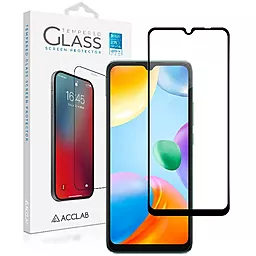Захисне скло ACCLAB Full Glue для Xiaomi Redmi 10C Чорний (1283126527142) - фото Захисне скло ACCLAB Full Glue для Xiaomi Redmi 10C Чорний (1283126527142)