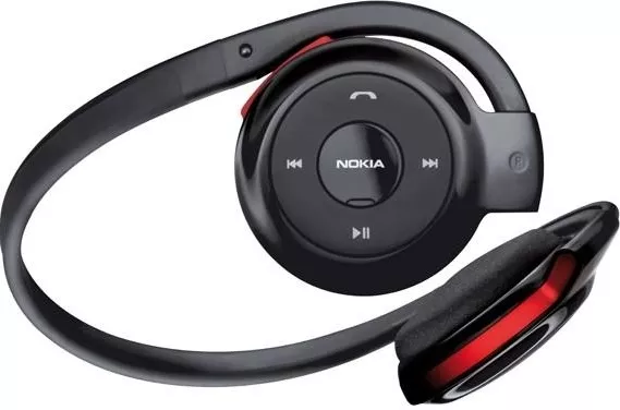 Наушники Nokia BH-503 Black/Red - фото 1