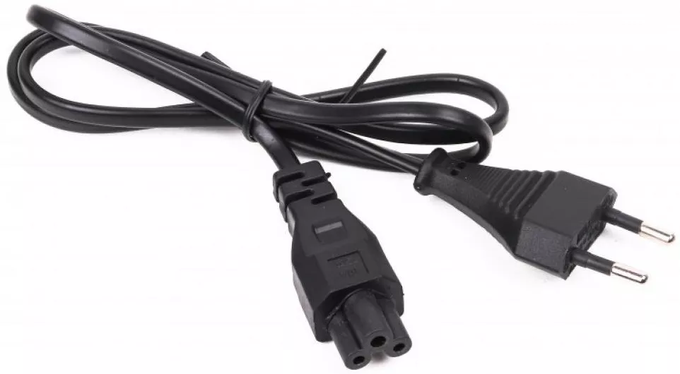 Кабель питания Maxxter C5 0.9м Black (CL-14-3) - фото 2