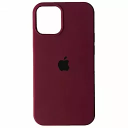 Чехол Silicone Case Full для Apple iPhone 13 Marsala