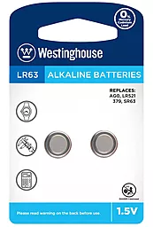 Батарейки Westinghouse AG0 / LR63 2шт