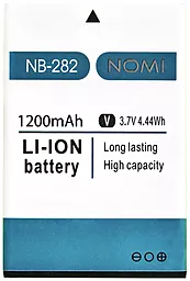 Аккумулятор Nomi i282 / NB-282 (1200 mAh) 12 мес. гарантии