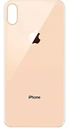 Задняя крышка корпуса Apple iPhone XS Max (big hole) Original  Gold