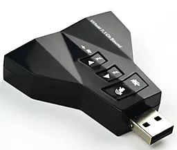 Кабель (шлейф) EasyLife 7.1 USB SoundCard DX135 Black
